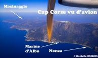 Cap Corse vu d‘avion